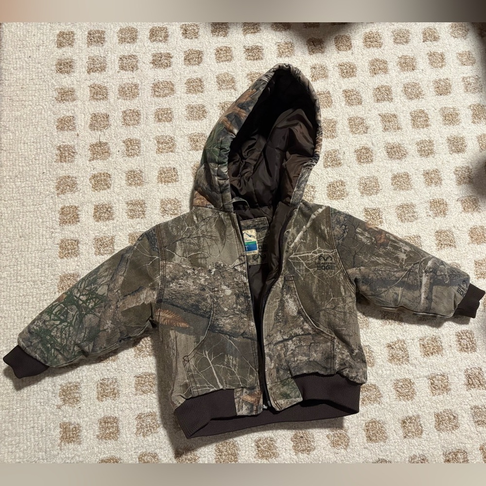 Blue Mountain Camo kids insulated jacket 3t